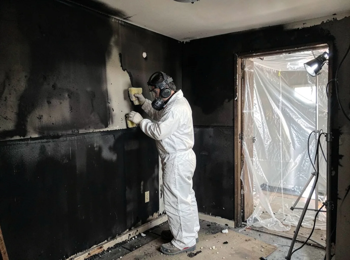 Fire Damage Restoration company in Ivanhoe, VA